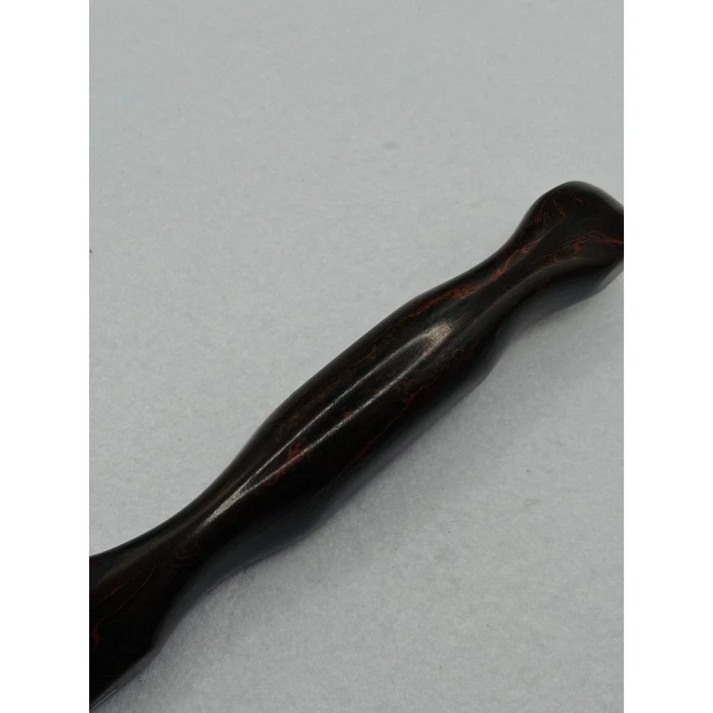 Cutco #1027 MEAT FORK Brown/Orange Swirl Handle Made in USA. Life time warranty